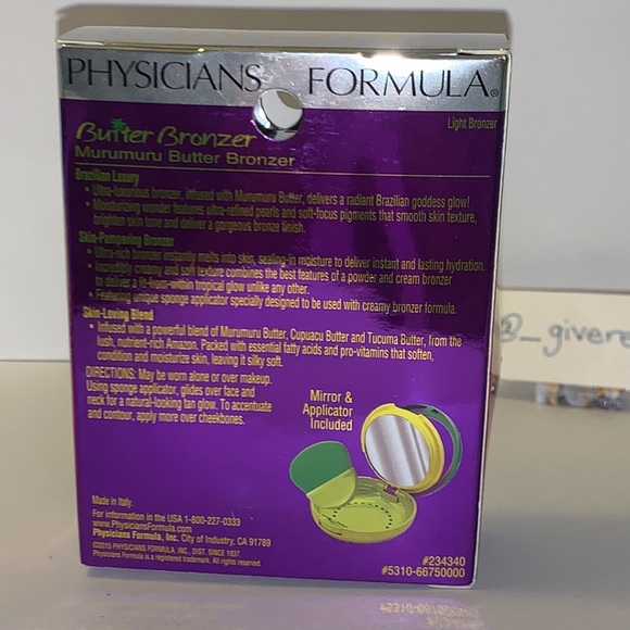 ‘Light Bronzer’ Butter Bronzer NIB Physicians Formula - Picture 3 of 6